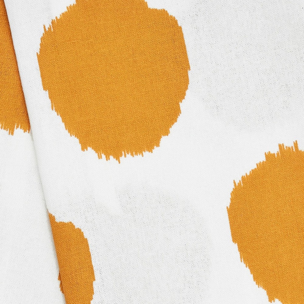 Ochre Dot Towel