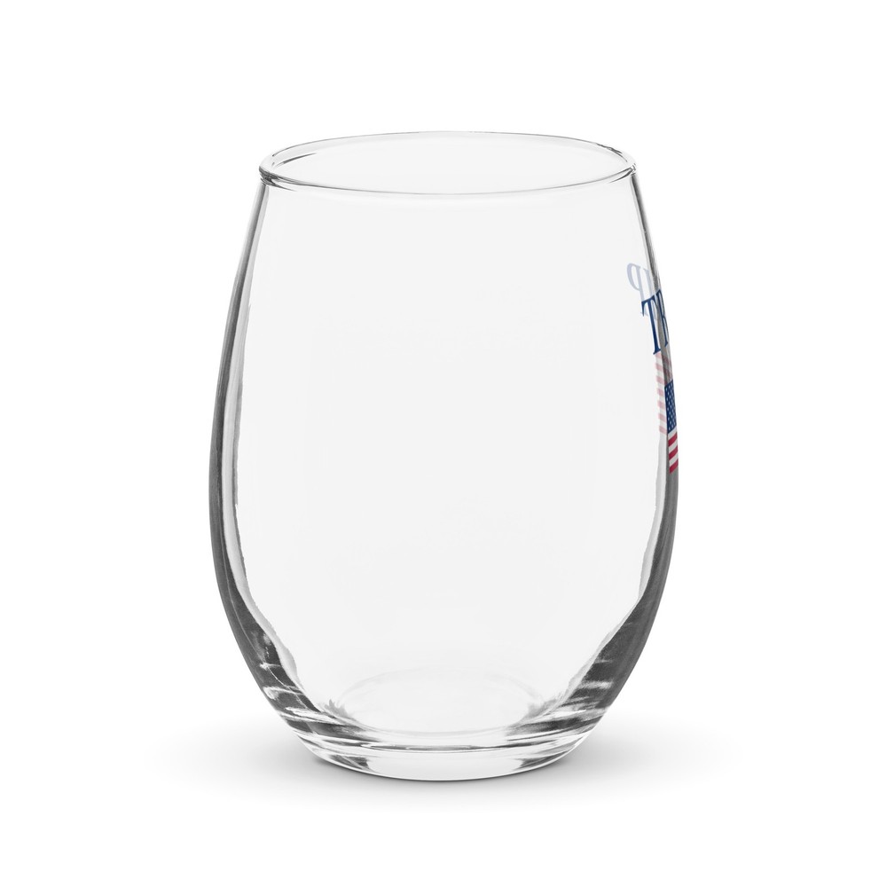 Trump Stemless wine glass
