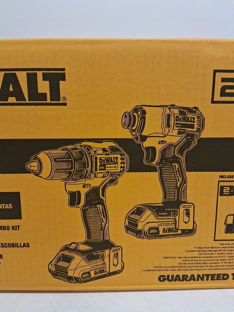 DEWALT 20V MAX Drill Driver - DCK227D2