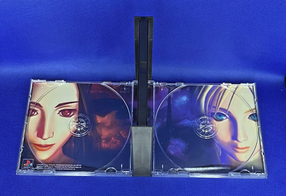 PS1 Replacement Double Game Case 2-4 Disc - New / MINT - RPG Dreamcast CD Logo