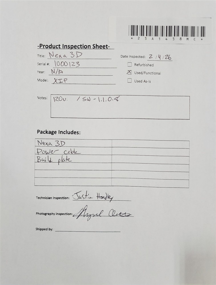 Nexa3D Dental Resin 3D Printer System