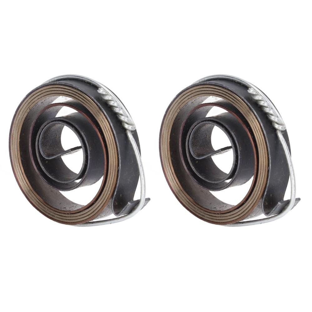 2Pcs Drill Press Spring Quill Feed Return Coil 8mm Width 35mm Outer Diameter