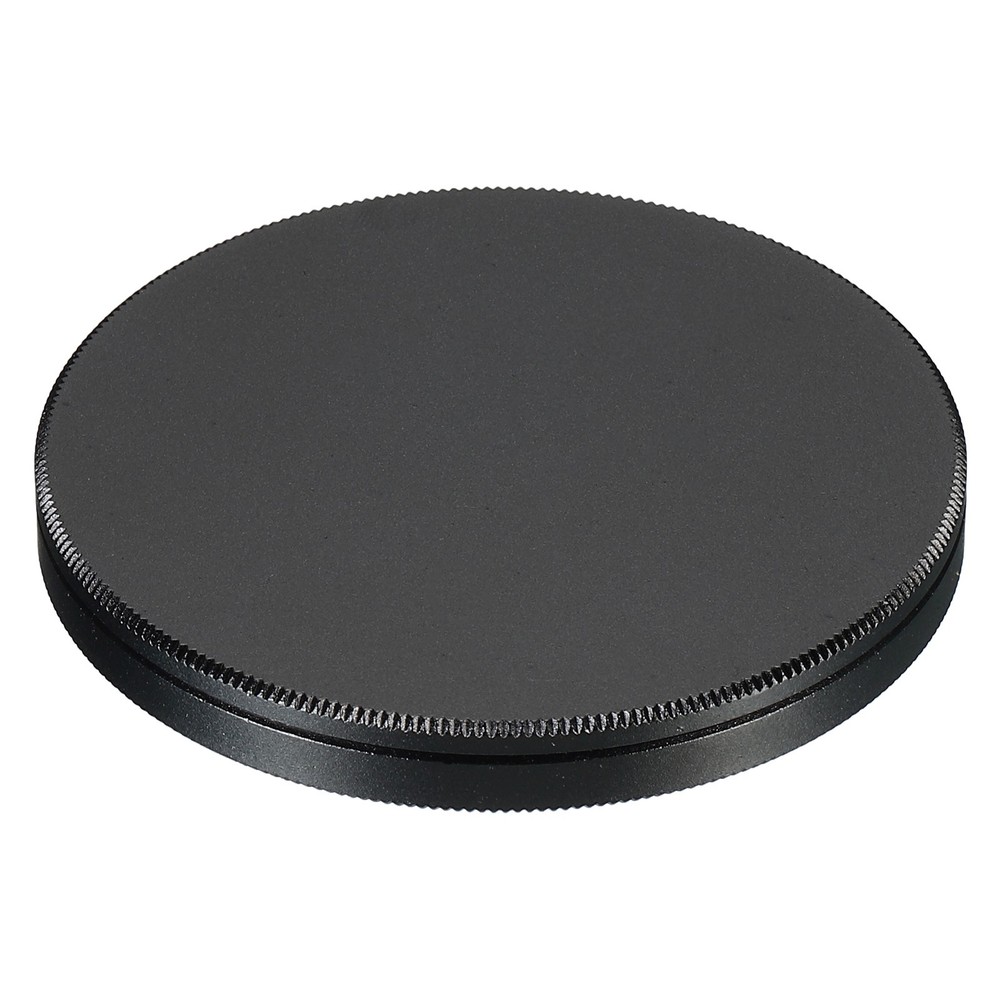62mm Lens Filter Stack Cap Aluminum Alloy Circular Filter Stacks Black