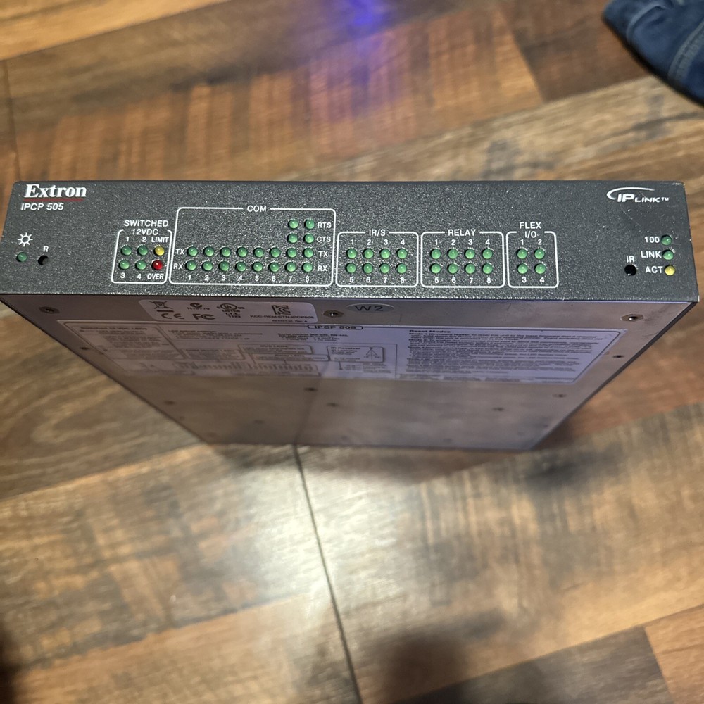EXTRON IPCP 505 IP LINK CONTROL PROCESSOR