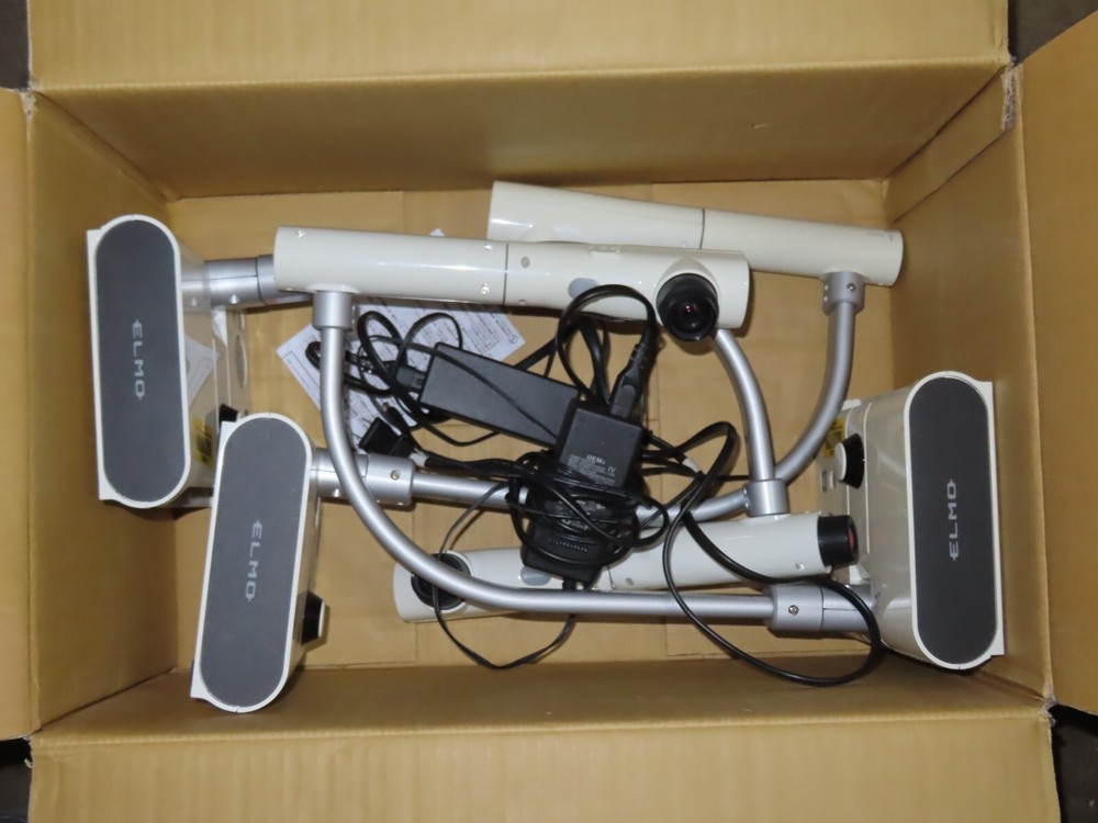 3x - Elmo TT-02RX Teachers Tool Digital Visual Presenter Document Camera