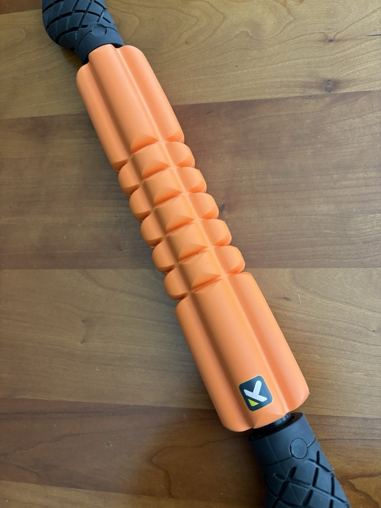 TriggerPoint GRID STK Orange Hand-Held Foam Roller Firm Compression