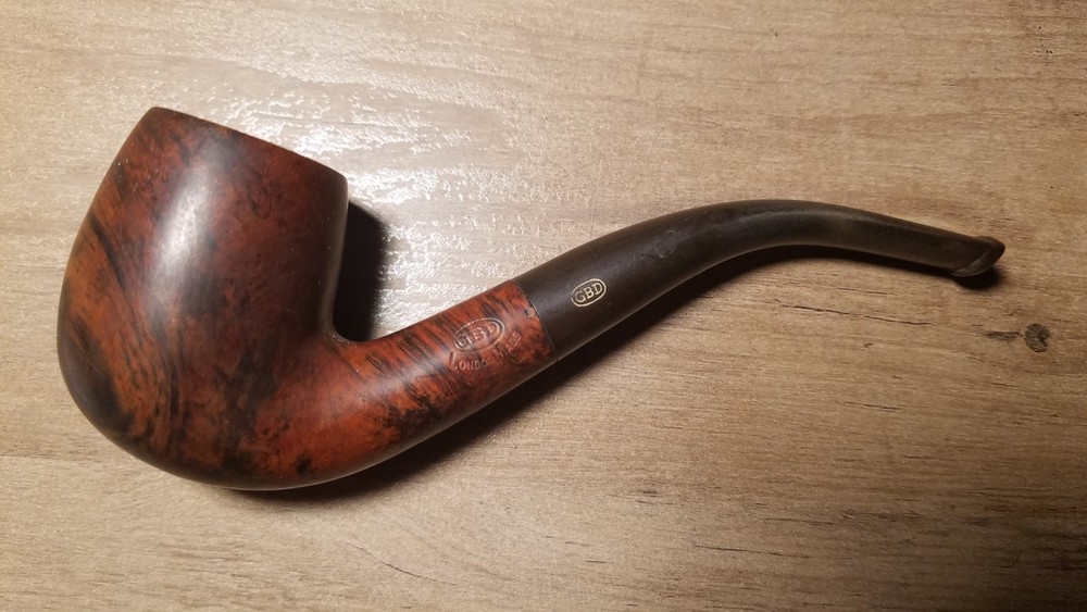 GBD London Made Bent Briar Pipe