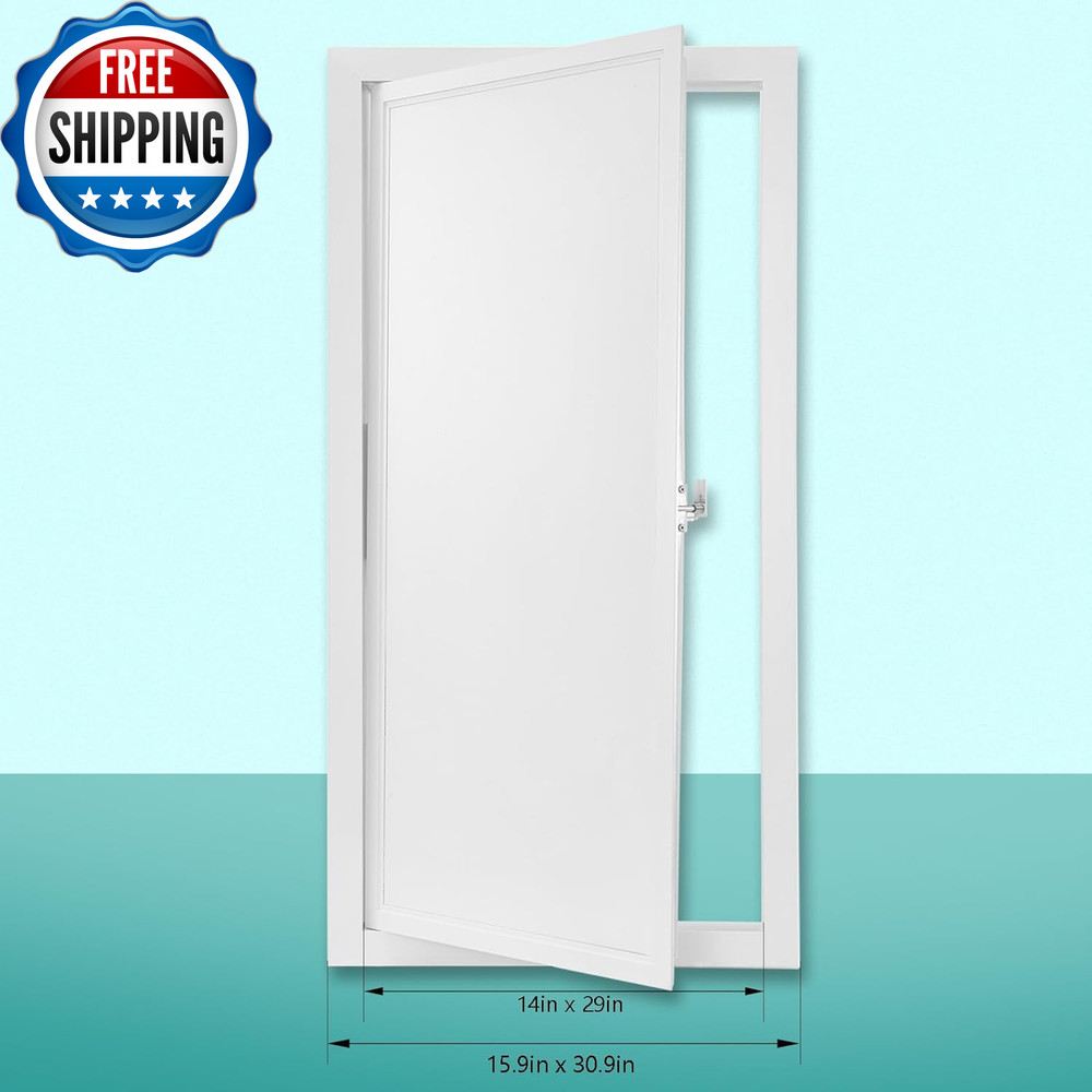 Thicken 1Mm Metal Access Panel 14 X 29 Access Panel with Screwdriver Latch...