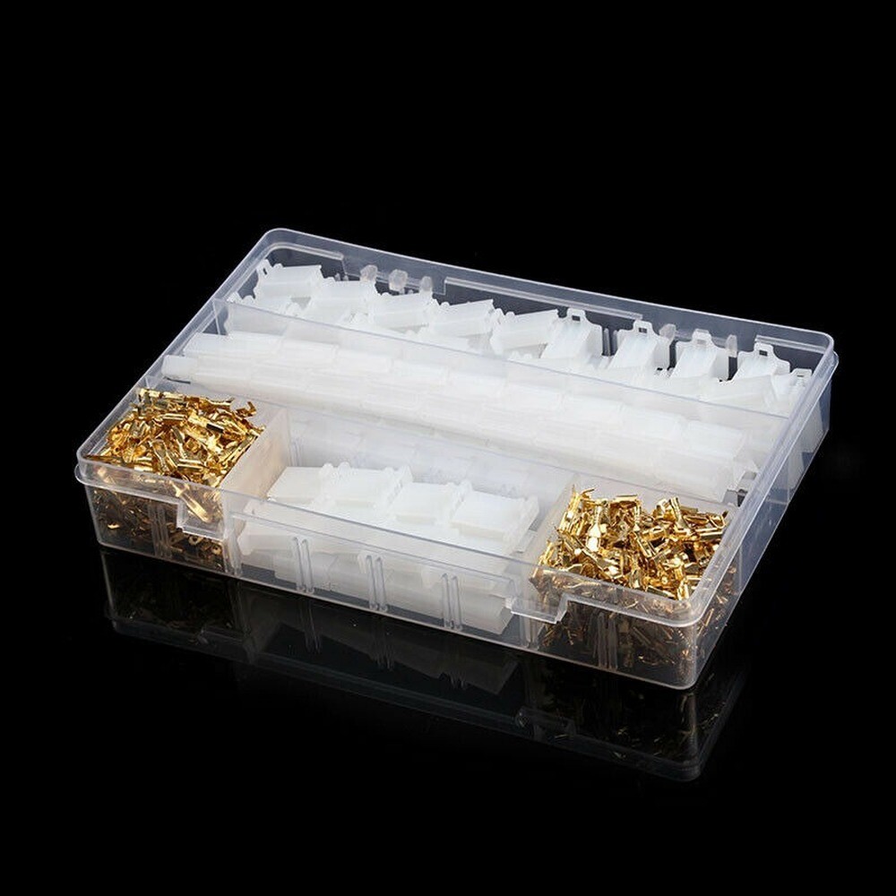 580x Automotive Wire Connector 2/3/4/6/9 Pin Male Female Cable Terminal Plug Kit