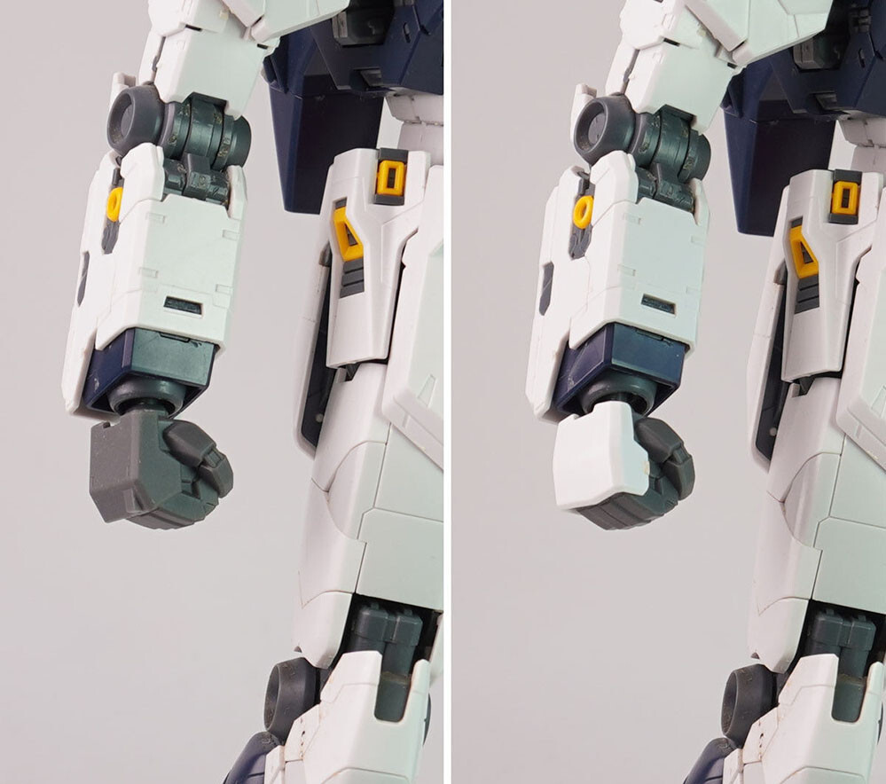 exchange hand upgrade kit set for MG 1/100 Nu Ver ka