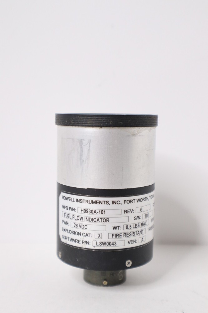Howell Instruments H9930A-101 Fuel Flow Indicator (28 VDC)