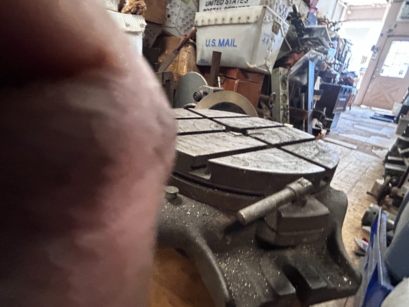 MACHINIST TOOL LATHE Japan 12" Rotary Table Fixture Made in Japan