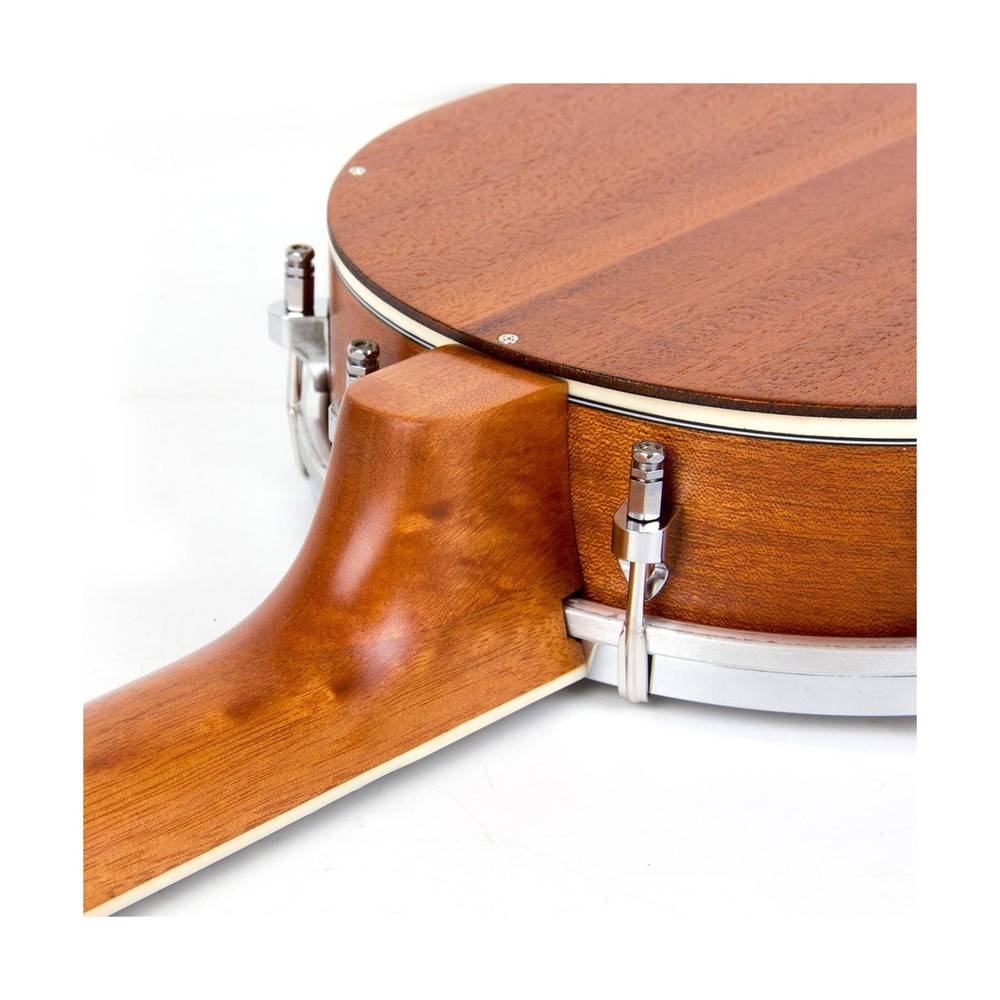 Kmise 23" Red Banjo Ukulele Banjolele 4 String Instrument