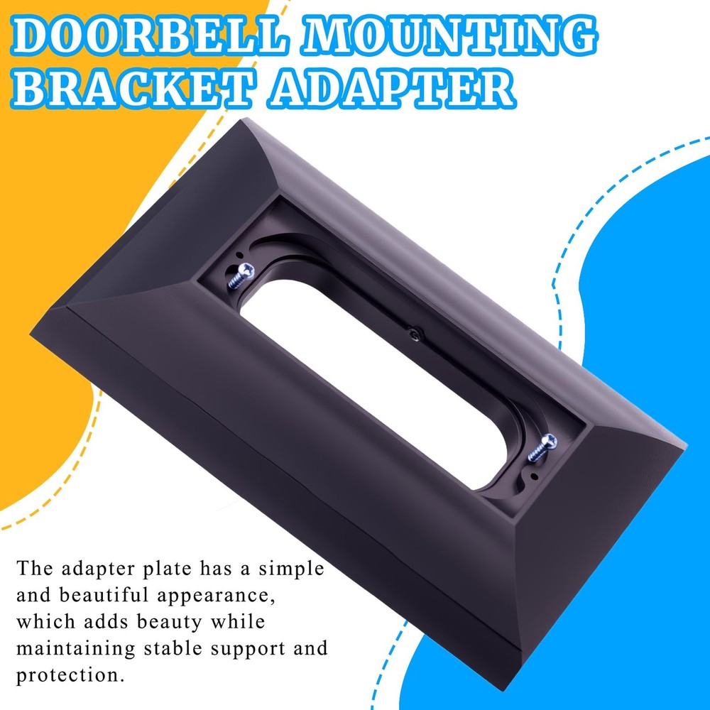Doorbell Mounting Bracket Adapter Plate Compatible with Nutone M&S Intercom R...