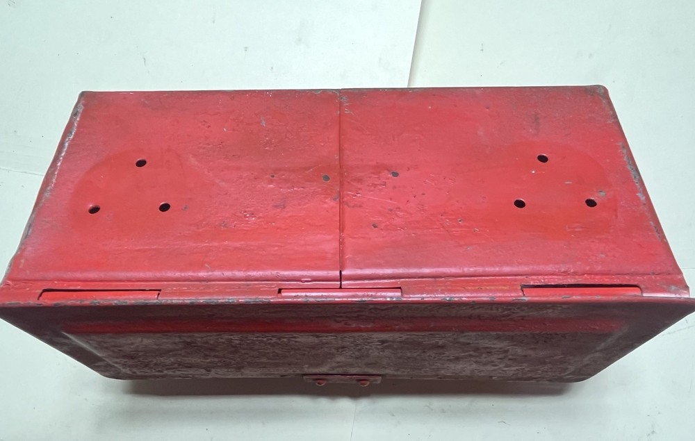 Vintage Farm Tractor Tool Box Used