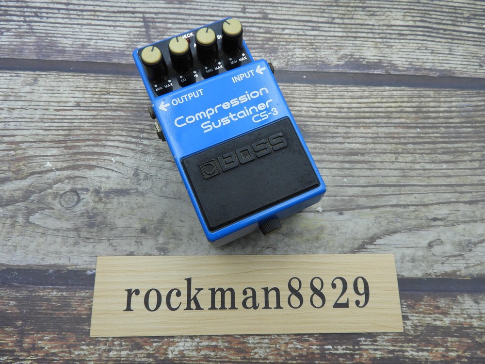 BOSS CS-3 Compression Sustainer Effects Pedal used made in japan