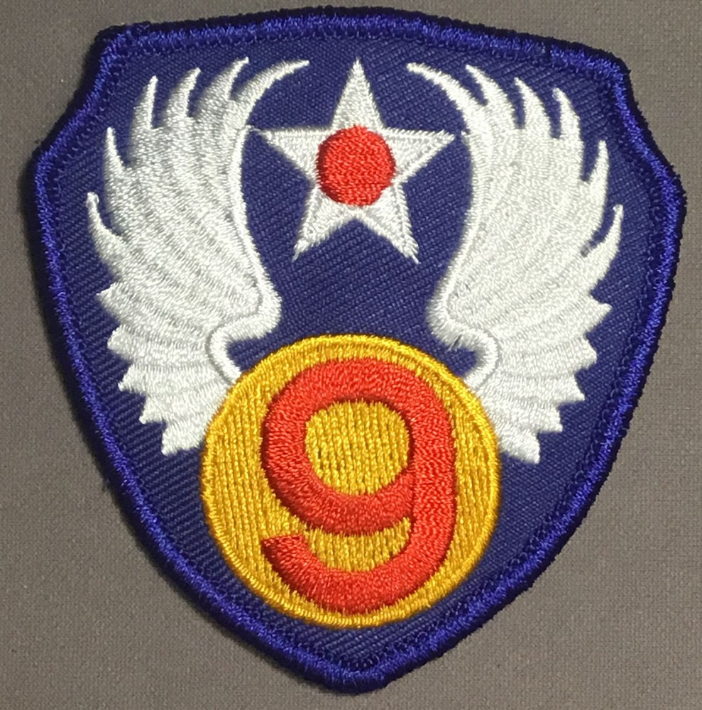 WW2 Army Air Force 9th Air Force patch