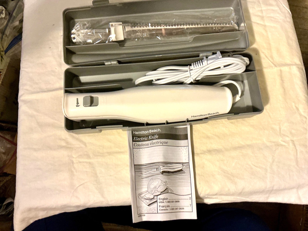Hamilton beach electric knife with case