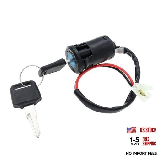 Key Switch,Car Accessories,Key Ignition for Ebike,Automotive Replacement