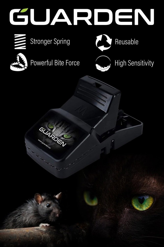 Effective Vole & Rat Traps - No Touch Disposal