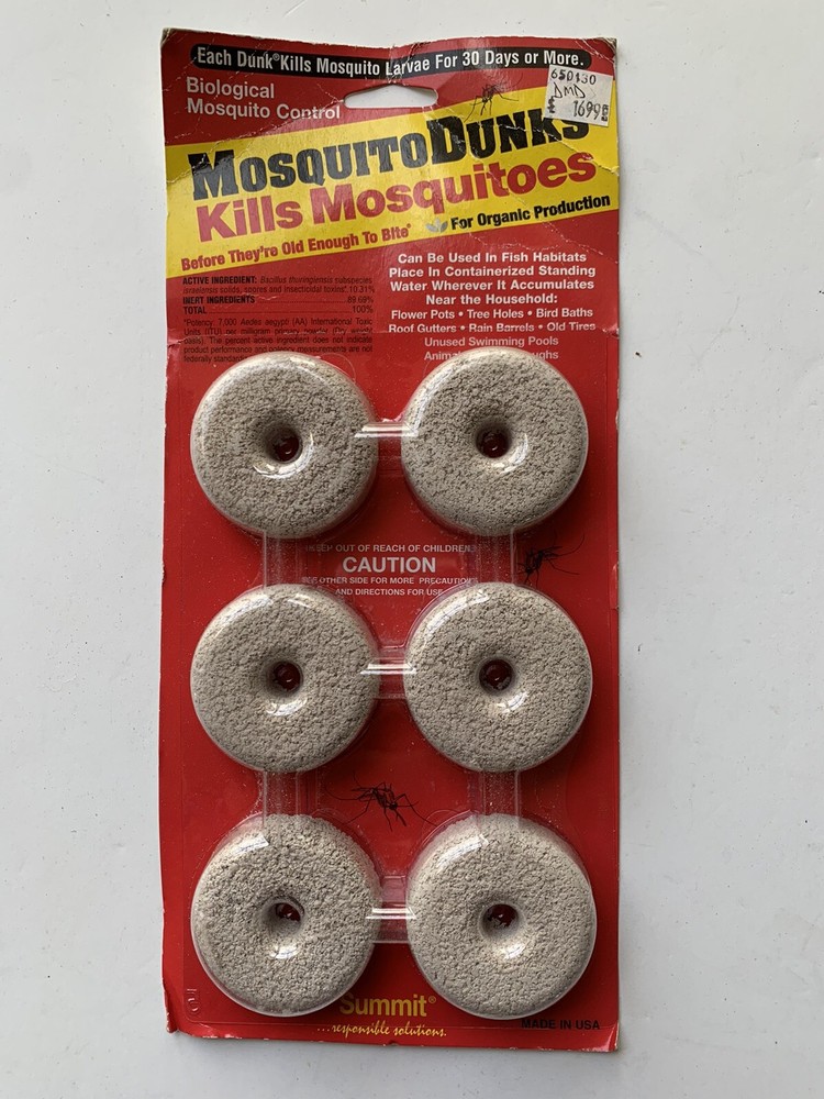 Summit Mosquito Dunks® Floating Pod - Biologically Safe Method 6 pack