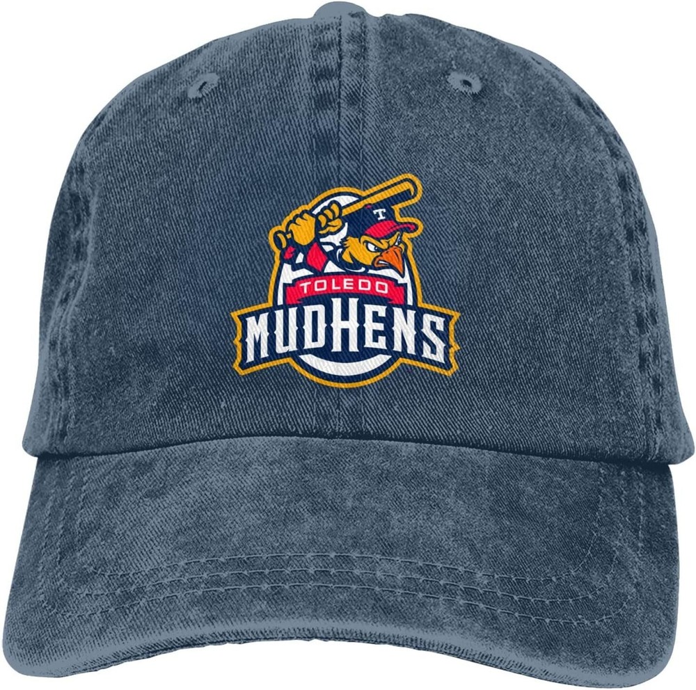 Toledo Mud Hens Hat Adjustable Personalized printed unisex baseball cap