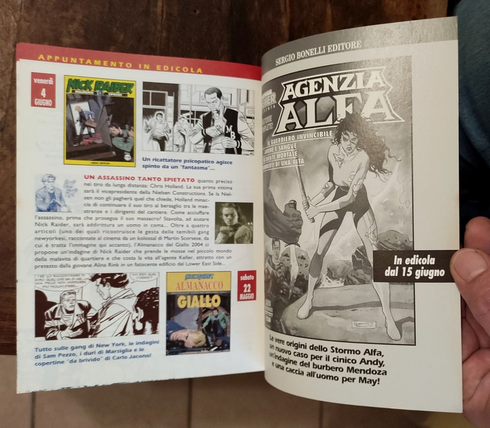 Comic GEA No. 11 THE CRAZY BULWARK 2004 Sergio Bonelli Read Description