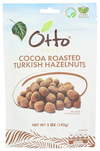Otto Nuts Hazelnuts Roasted Cocoa Trunks 5 oz (Pack of 6)