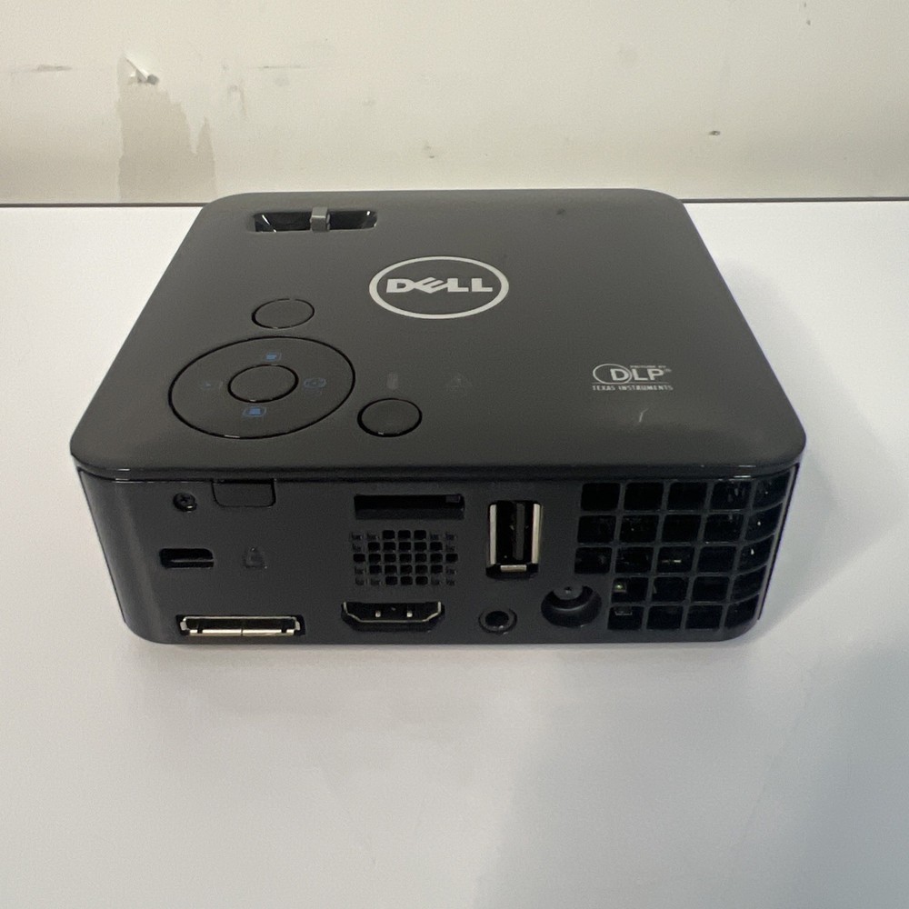 Dell Mobile Projector Black with Soft Case, Power Cable M115HD