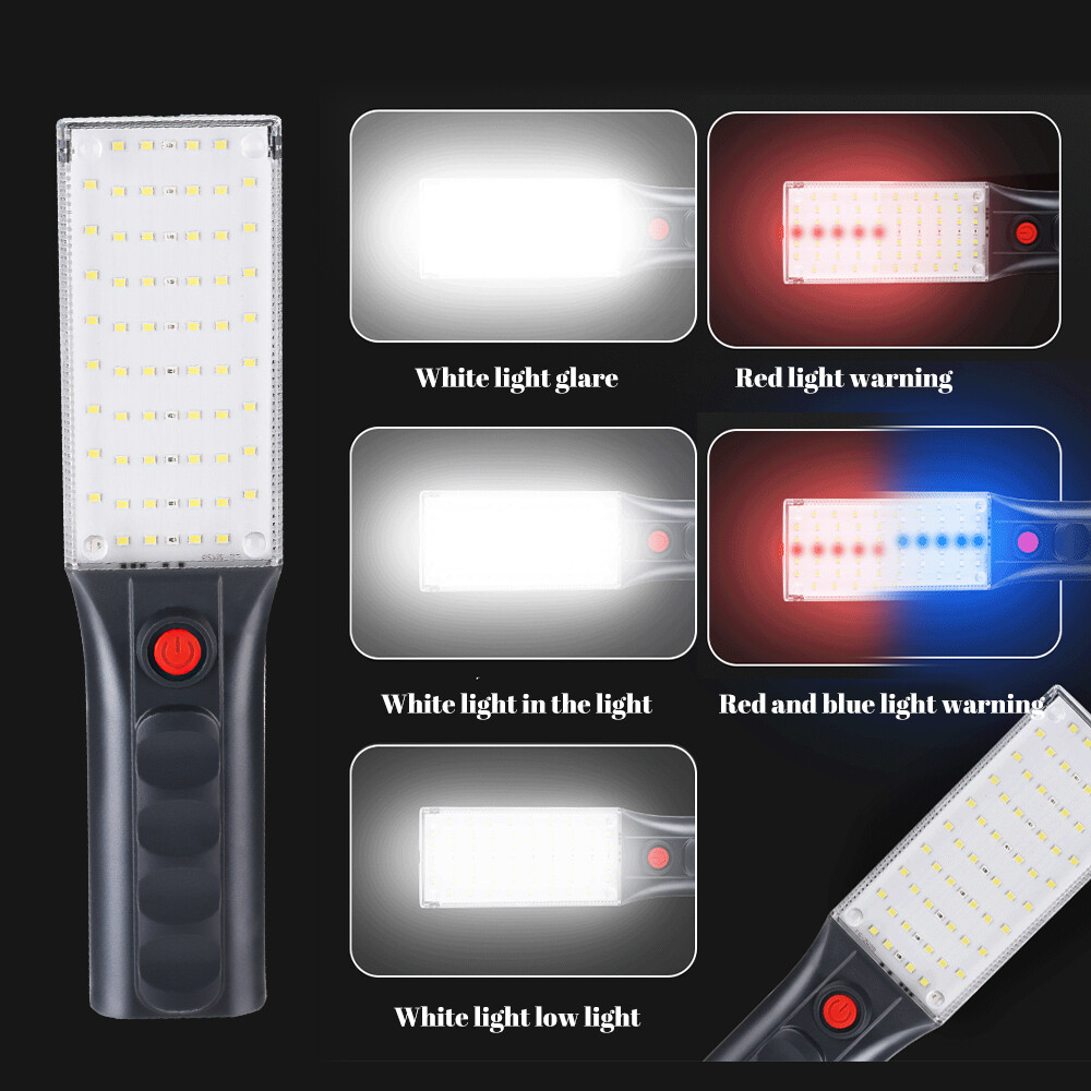 Magnetic Rechargeable LED COB Work Light Mechanic Flashlight Lamp Bright 5 Modes