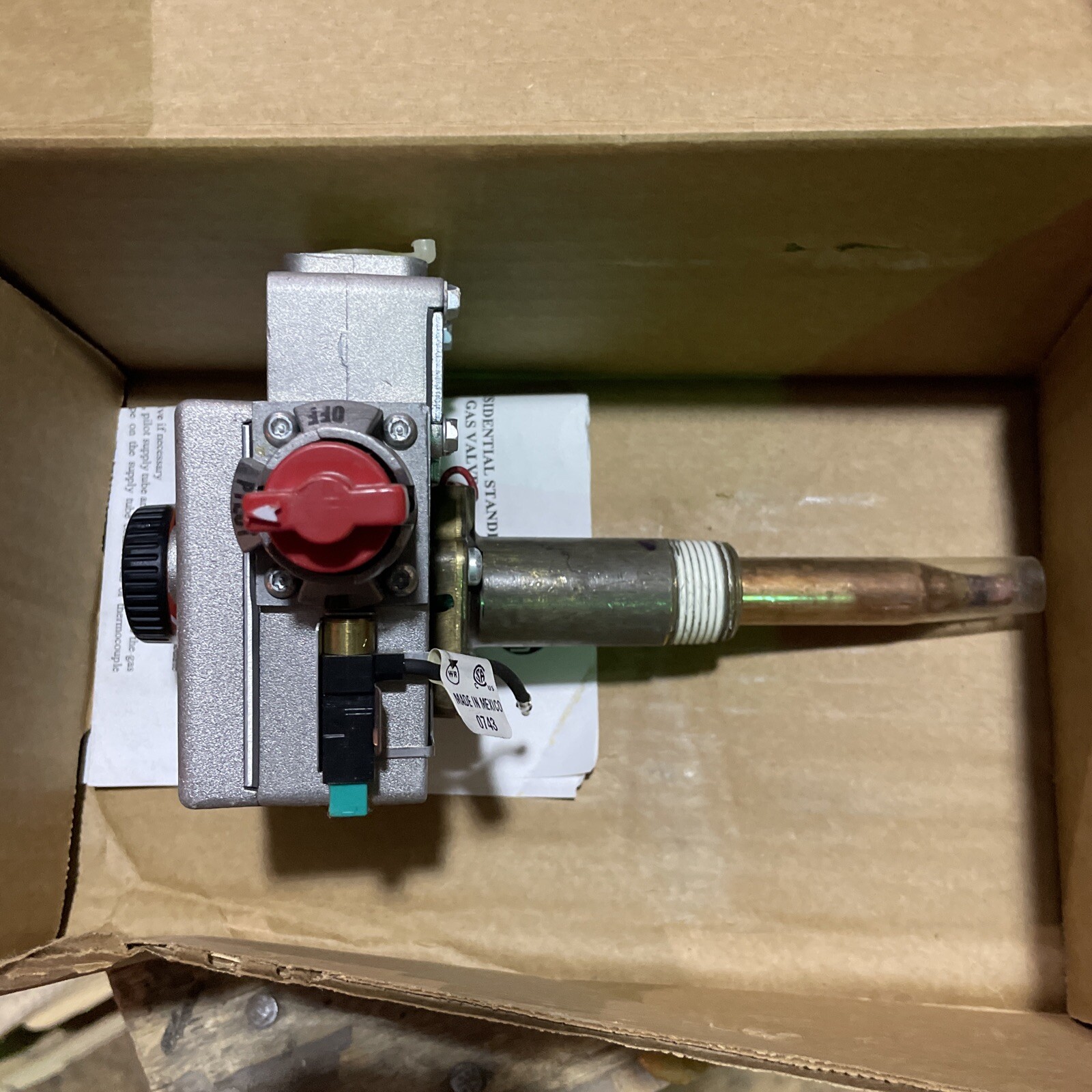 Rheem Ruud Richmond White Rodgers Water Heater LP Gas Valve SP14269D AP14269D