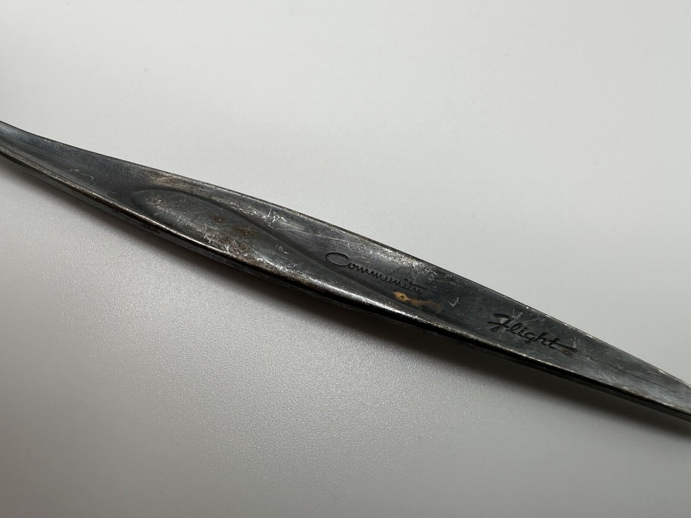 Vintage Community Flight Silver plate Pie Server 8.75”