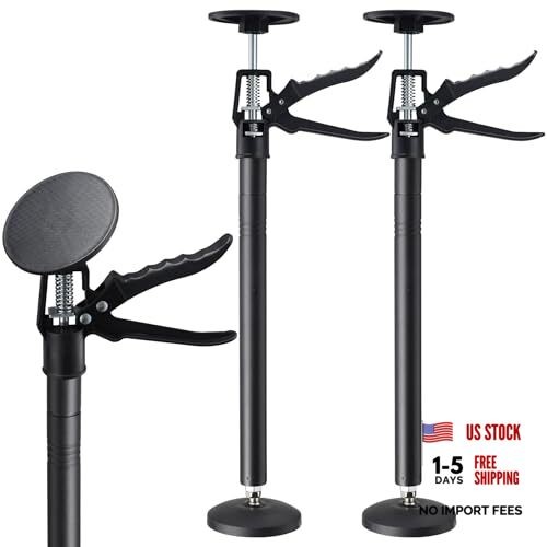2Pack Cabinet Jacks for Installing cabinets,Adjustable Support Pole 12-23 Inch