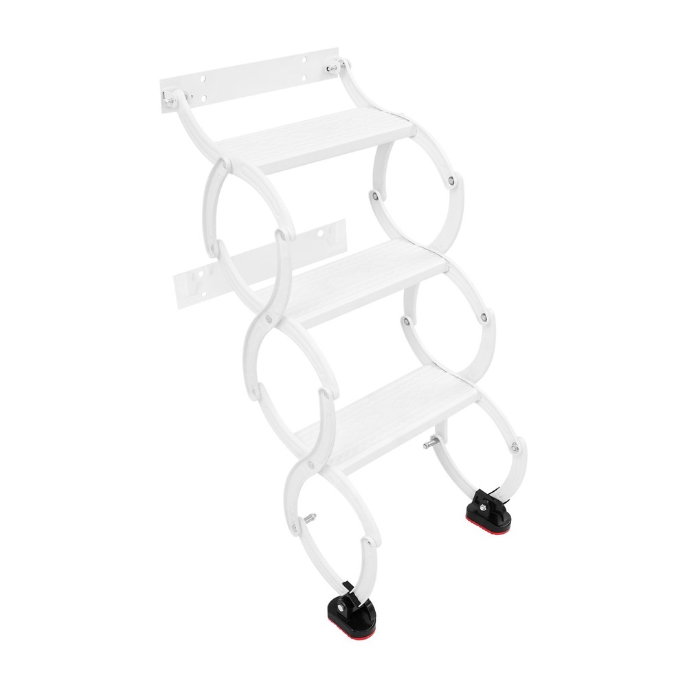 Wall Mounted Folding Ladder Telescoping Step Ladders Retractable Folding Stair