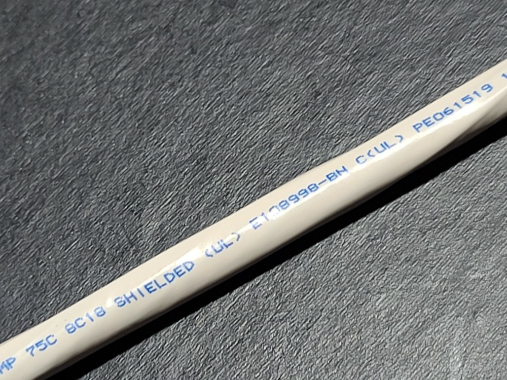 Belden 6306FE 18/8C Shielded Plenum Commercial Security & Sound Cable CMP /50ft
