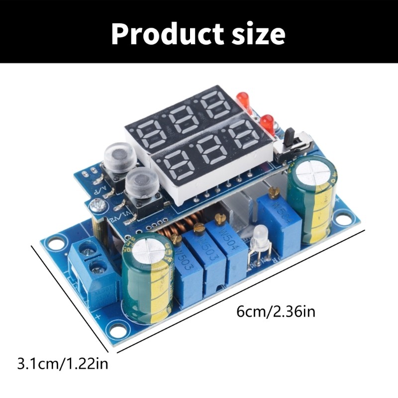 Solar Charge Controller 5A MPPT Solar Panel Charging Module With Double LED