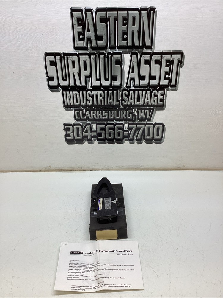 Keithley AC Current Probe Model 1685