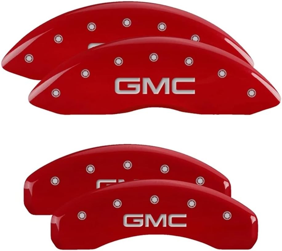 Gmc Caliper Covers 34217Sgmcrd: Red, Gmc/Gmc