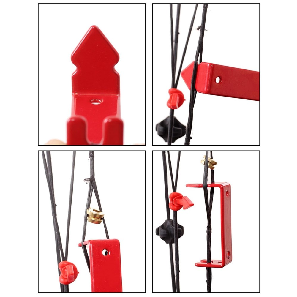 2Pcs String Splitter Bowstring Separator Tools Archerys Separator Peep Sight ...