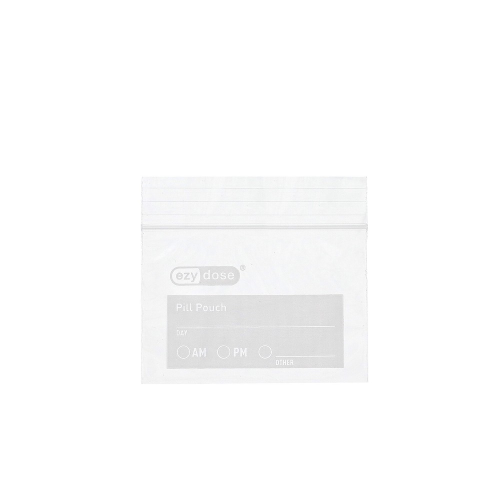 Reusable Pill Pouches, 100 Count