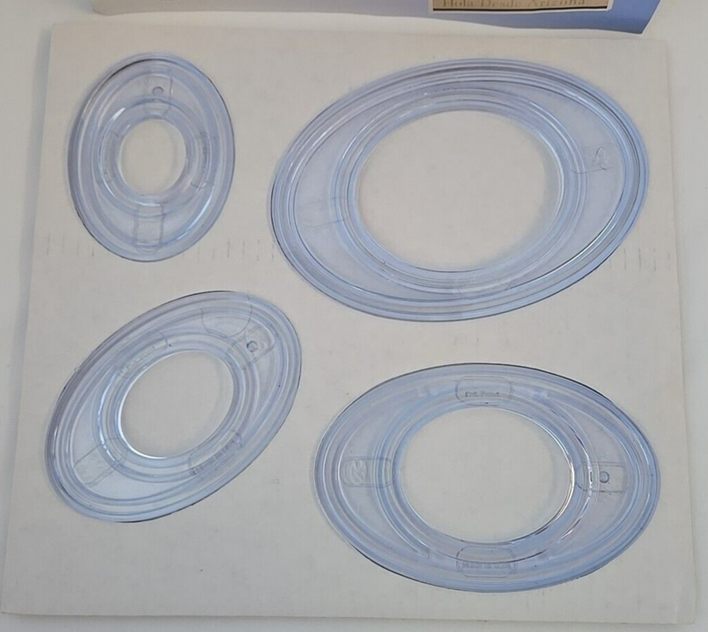Creative Memories Custom Cutting System Circle Oval + Cutting Mat