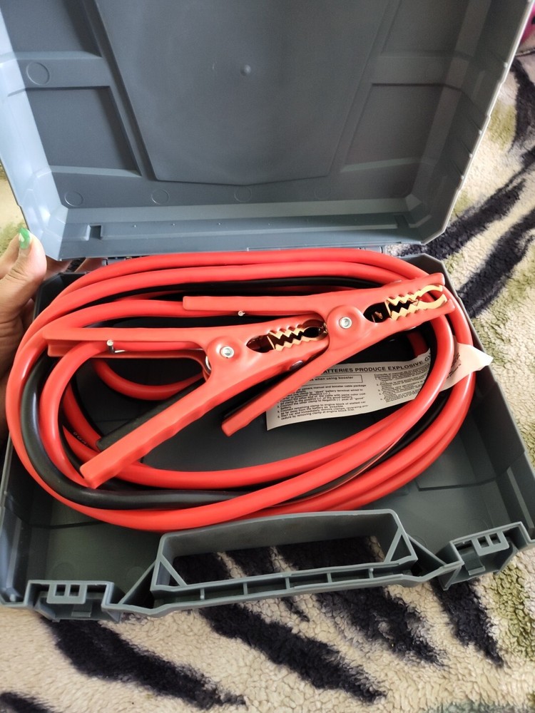Booster Cable 6 Gage 12 Ft