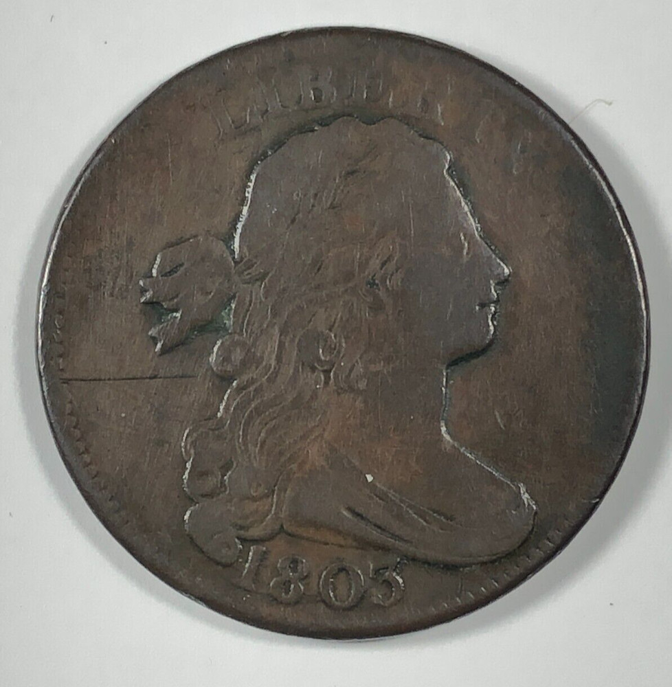 1803 Drape Bust Large Cent .01. Very Fine Shape.