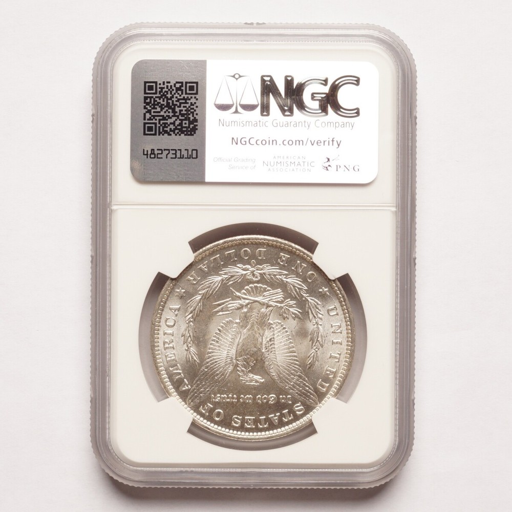 1884-O Morgan Silver Dollar NGC MS63