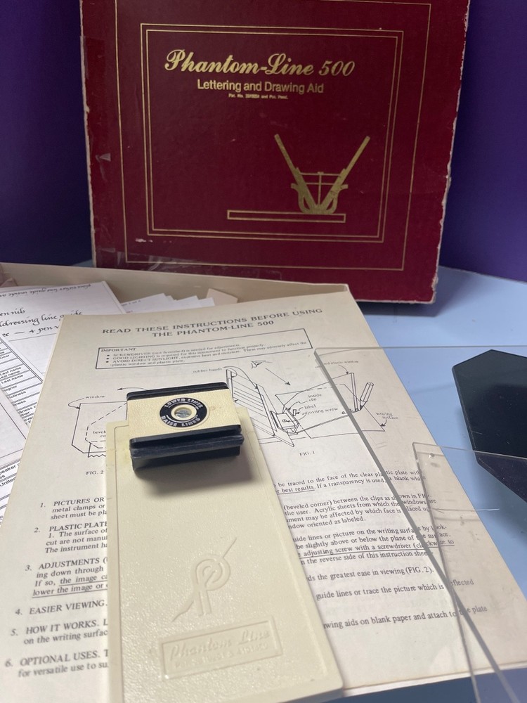Phantom Line 500 Lettering And Drawing Set