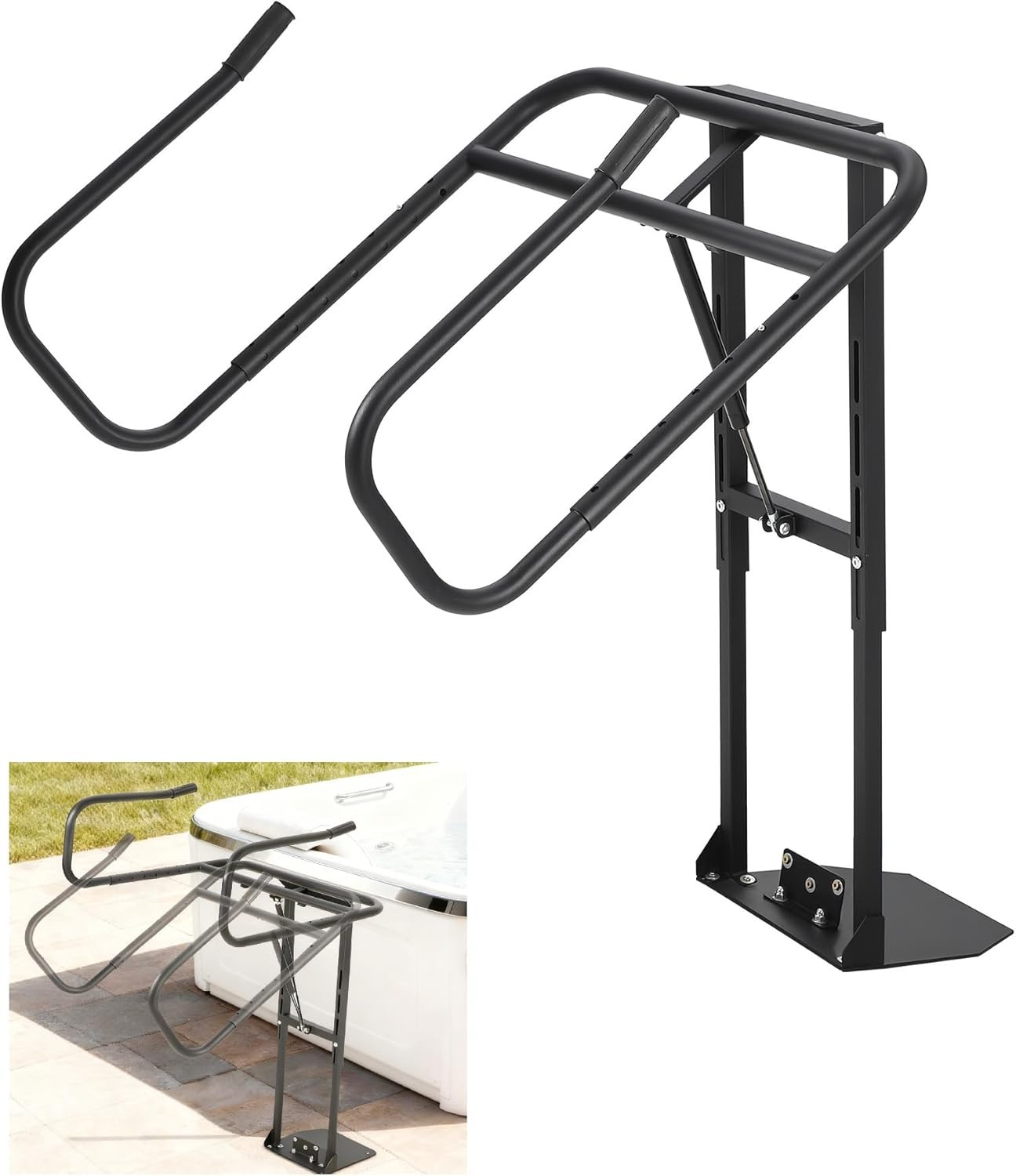 Spa Cover Lifter, Hydraulic Hot Tub Lid Lifter, Universal Fit for Hot Tubs 32" t