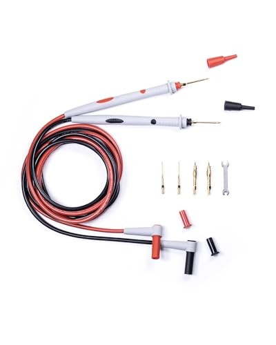 Electrical Test Leads Soft Silicone Cable Multimeter Test Test Leads Kit 372
