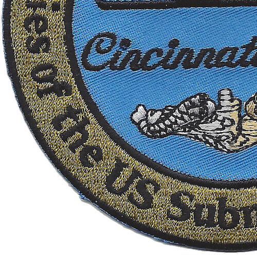 Submarine Cincinnati Subvettes Base Patch
