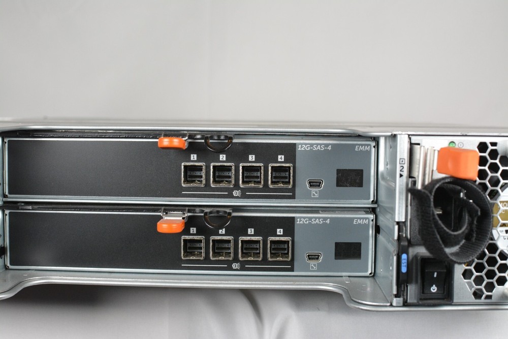 Dell PowerVault MD1400 Storage Array 12x4TB SAS 12Gbps ENTERPRISE 48TB Rails