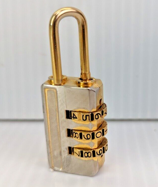 PrestoLock Travel Combination Lock Luggage Security 2" Backpack 2 pack